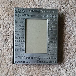 Silver Dad's Quote Photo Album